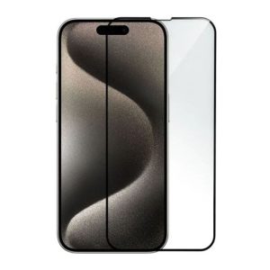 PELICULA DE VIDRO 5D COMPLETA APPLE IPHONE 15 PLUS/IPHONE 15 PRO MAX 6.7" PRETO