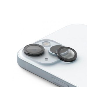 PROTETOR CÂMERA APPLE IPHONE 15/15 PLUS PRETO