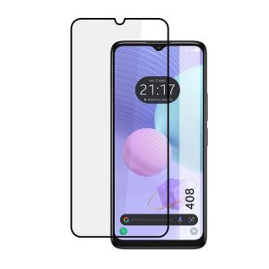 PELICULA DE VIDRO 5D COMPLETA TCL 408 6.6" PRETO