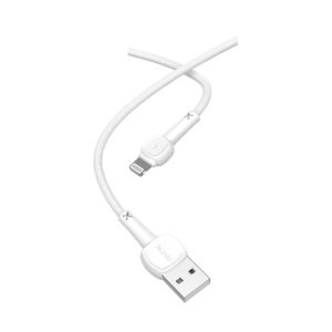 CABO DE DADOS MTK TB1220 BRANCO 3.4A PARA IPHONE 7/8/X/XR/11