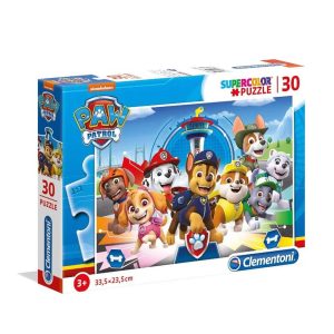PUZZLE CLEMENTONI PAW PATROL 30 SUPER COR