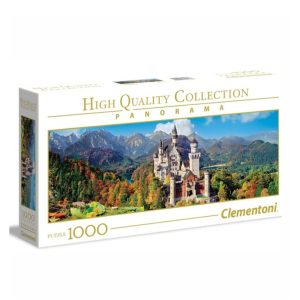 PUZZLE CLEMENTONI PANORAMA NEUSCHWANSTEIN 1000PCS 98X33CM