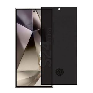 PELICULA DE VIDRO ANTI-SPY SAMSUNG GALAXY S24 ULTRA 6.8" PRETO PRIVACY SEM FINGE