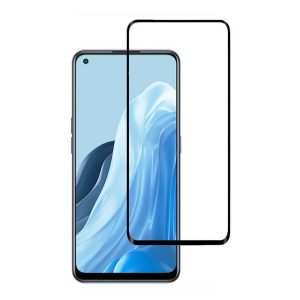 PELICULA DE VIDRO 5D COMPLETA OPPO FIND X5 LITE 6.43" PRETO ANTI-ESTÁTICO
