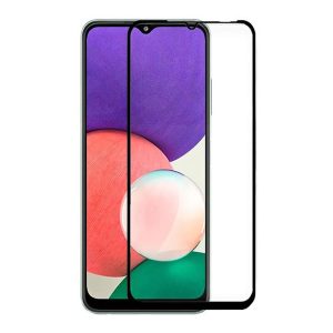 PELICULA DE VIDRO 5D COMPLETA SAMSUNG GALAXY A22 5G/GALAXY A14 6.6" PRETO ANTI-
