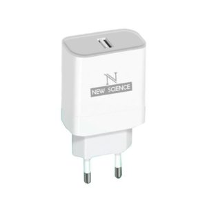 ADAPTADOR USB NEW SCIENCE SLD-T70 BRANCO 25W/3.0A CARGA SUPER RÁPIDA