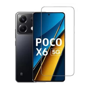 PELICULA DE VIDRO XIAOMI POCO X6 6.67" TRANSPARENTE