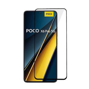PELICULA DE VIDRO 5D COMPLETA XIAOMI POCO X6/X6 PRO 6.67" PRETO