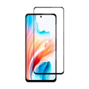 PELICULA DE VIDRO 5D COMPLETA OPPO A79 6.72" PRETO