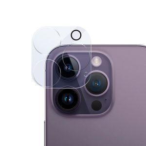 PROTETOR CAMERA APPLE IPHONE 15 PRO/IPHONE 15 PRO MAX TRANSPARENTE