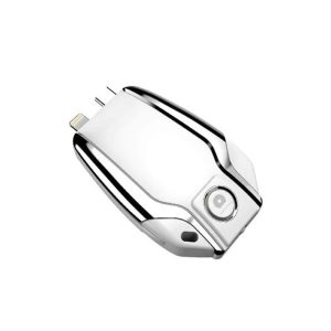 POWER BANK WUW Y123 BRANCO 1500MAH 1 INPUT TYPE-C 2 OUTPUT TYPE-C/LIGHTNING