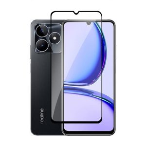 PELICULA DE VIDRO 5D COMPLETA REALME NOTE 50 6.74" PRETO ANTI-ESTÁTICO