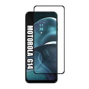 PELICULA DE VIDRO 5D COMPLETA MOTOROLA MOTO G14/MOTO G54 6.5" PRETO
