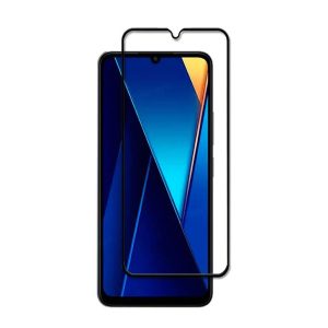 PELICULA DE VIDRO 5D COMPLETA XIAOMI POCO C65 6.74" PRETO
