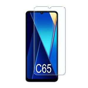 PELICULA DE VIDRO XIAOMI POCO C65 6.74" TRANSPARENTE
