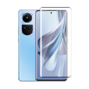 PELICULA DE VIDRO 5D COMPLETA CURVADO OPPO RENO10/RENO10 PRO 6.7" PRETO