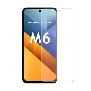 PELICULA DE VIDRO XIAOMI POCO M6 TRANSPARENTE