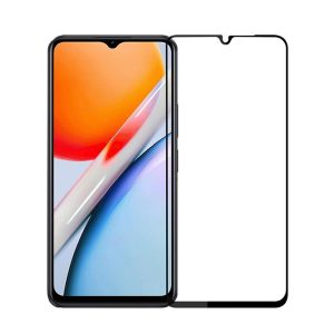 PELICULA DE VIDRO 5D COMPLETA VIVO Y28S 6.56" PRETO