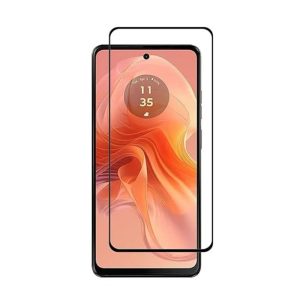 PELICULA DE VIDRO 5D COMPLETA MOTOROLA MOTO G04/G04S/G24 6.56" PRETO
