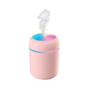 HUMIDIFICADOR DE AR E FRAGRÂNCIA NEW SCIENCE DQ-107 ROSA USB