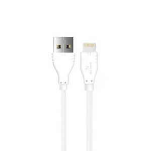CABO DE DADOS NEW SCIENCE U-02 BRANCO 3.0A 2M PARA IPHONE