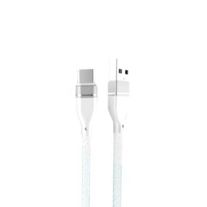 CABO DE DADOS USB TIPO C NEW SCIENCE U-12 BRANCO 5.0A 2M