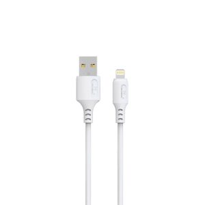 CABO DE DADOS NEW SCIENCE SE-02 BRANCO 3.0A 1M PARA IPHONE
