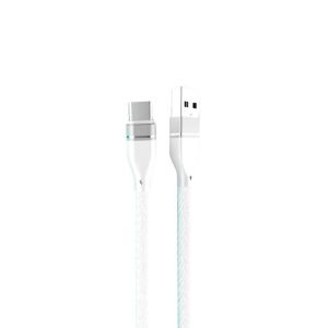 CABO DE DADOS USB TIPO C NEW SCIENCE U-12 BRANCO 5.0A 1M