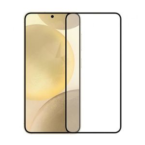 PELICULA DE VIDRO 5D COMPLETA SAMSUNG GALAXY S25 PLUS 5G PRETO SEM FINGERPRINT