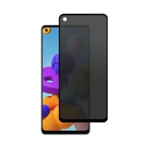 PELICULA DE VIDRO ANTI-SPY SAMSUNG GALAXY A21/GALAXY A21S 6.5" PRETO PRIVACY