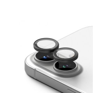 PROTETOR CÂMERA APPLE IPHONE 16/IPHONE 16 PLUS PRETO