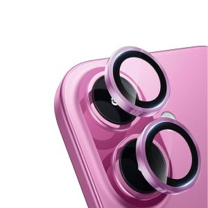 PROTETOR CÂMERA APPLE IPHONE 16/IPHONE 16 PLUS ROSA