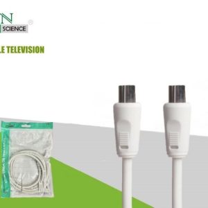 CABO DE REDE NEW SCIENCE LINEA DE TELEVISION 5M BRANCO