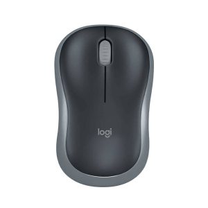 RATO WIRELESS LOGITECH M185 CINZA 2.4GHZ COM MINI RECEPTOR USB