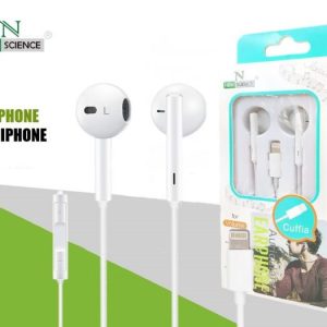 AURICULAR NEW SCIENCE CUFFIA BRANCO LIGHTNING