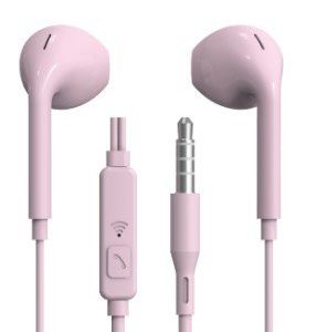AURICULAR ONE PLUS NC3162 ROSA 3.5MM JACK PLUG, HIGH CLARITY DESIGN
