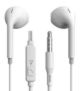 AURICULAR ONE PLUS NC3162 BRANCO 1.2M LENGHT WTH MICROPHONE
