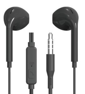 AURICULAR ONE PLUS NC3162 PRETO HIGH CLARITY MIC E 1.2M CABLE