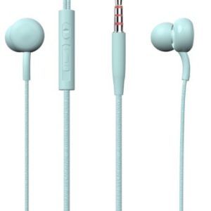 AURICULAR ONE PLUS C5851 VERDE 3.5MM PLUG TYPE HIGH SOUND QUILTY WITH MICROPHONE