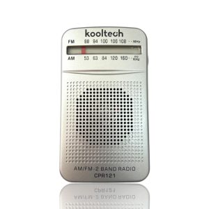 RÁDIO FM/AM KOOLTECH CPR121 PRATA UTILIZA DOS PILAS