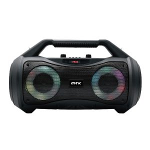 COLUNA SUBWOOFER MTK TF4163 PRETO TWS 3000MAH 35W COM MICROFONE, CONTROLO REMOTO