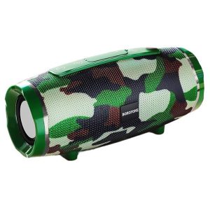 MINI COLUNA BLUETOOTH BOROFONE BR3 VERDE CAMOUFLAGE WIRELESS TWS 1200MAH RICH SO