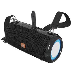 COLUNA BLUETOOTH ONE PLUS NF4077 PRETO 1200MAH WIRELESS COM ALÇA DE OMBRO