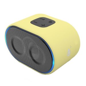 MINI COLUNA BLUETOOTH ONE PLUS NF4063 AMARELO 300MAH TWS
