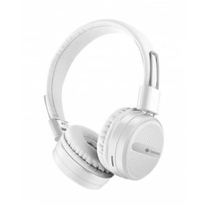 AUSCULTADOR DEEPBASS R7 BRANCO WIRELESS/HARD BASS/TF CARD/AUX MODE