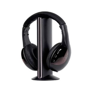 AUSCULTADOR MTK TC3213 PRETO WIRELESS HEADPHONE PARA TV/DVD/PC/HI-FI