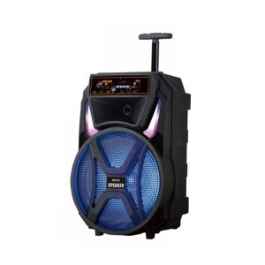 COLUNA BLUETOOTH MTK TF4174 PRETO 2400MAH 20W WIRELESS TWS BTS/USB/TF/FM COM LUZ