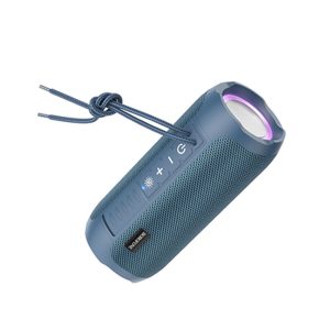 MINI COLUNA BLUETOOTH BOROFONE BR21 AZUL SYMPHONY LED LIGHTS 1200MAH