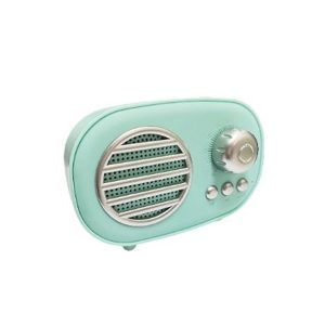 MINI COLUNA NEW SCIENCE NSE-003 RETRO VERDE USB/TF CARD/AUX E BLUETOOTH