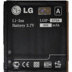 BATERIA LG LGIP-570A LI-ION, 3.7V, 900MAH COMPATIVEL COM KC550, KC780, KF700, KF